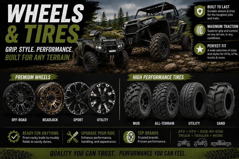 ATV & UTV Wheels & Tires