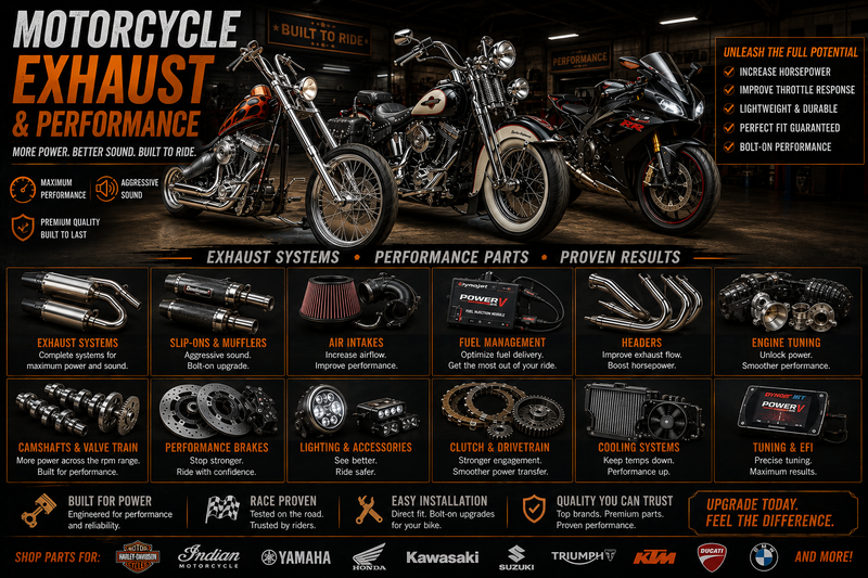 Motorcycle Exhaust & Performance