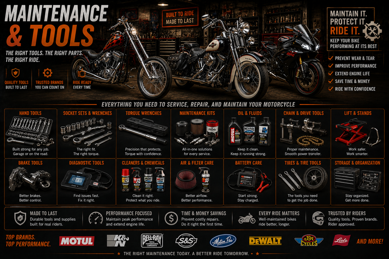 Motorcycle Maintenance & Tools