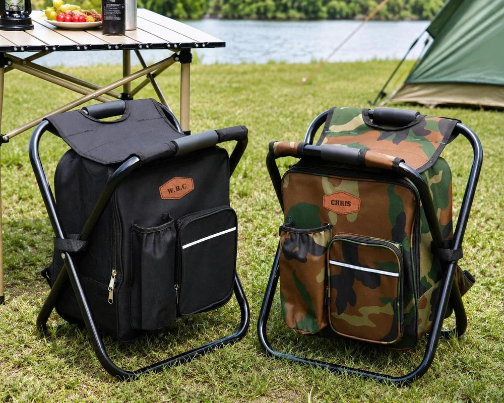 Personalized Insulated Cooler Chair Backpack