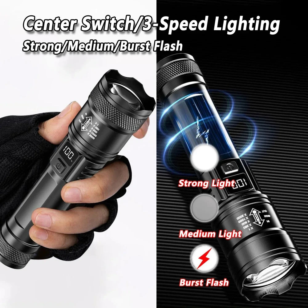 Ultra Bright LED Tactical Flashlight