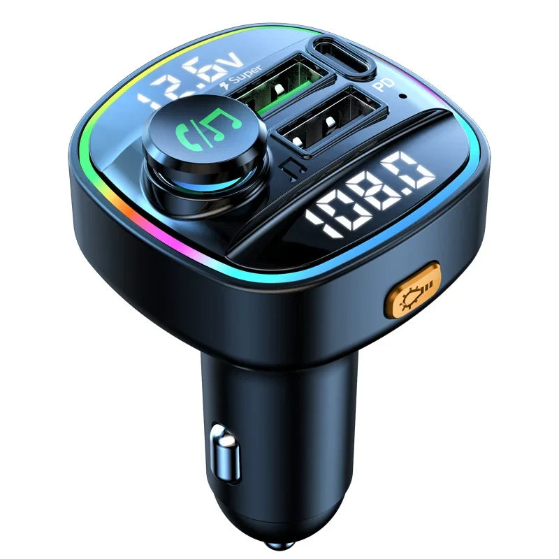 Bluetooth FM Transmitter Car Adapter