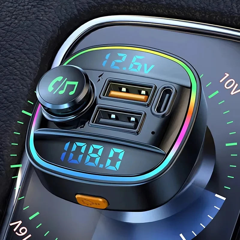 Bluetooth FM Transmitter Car Adapter