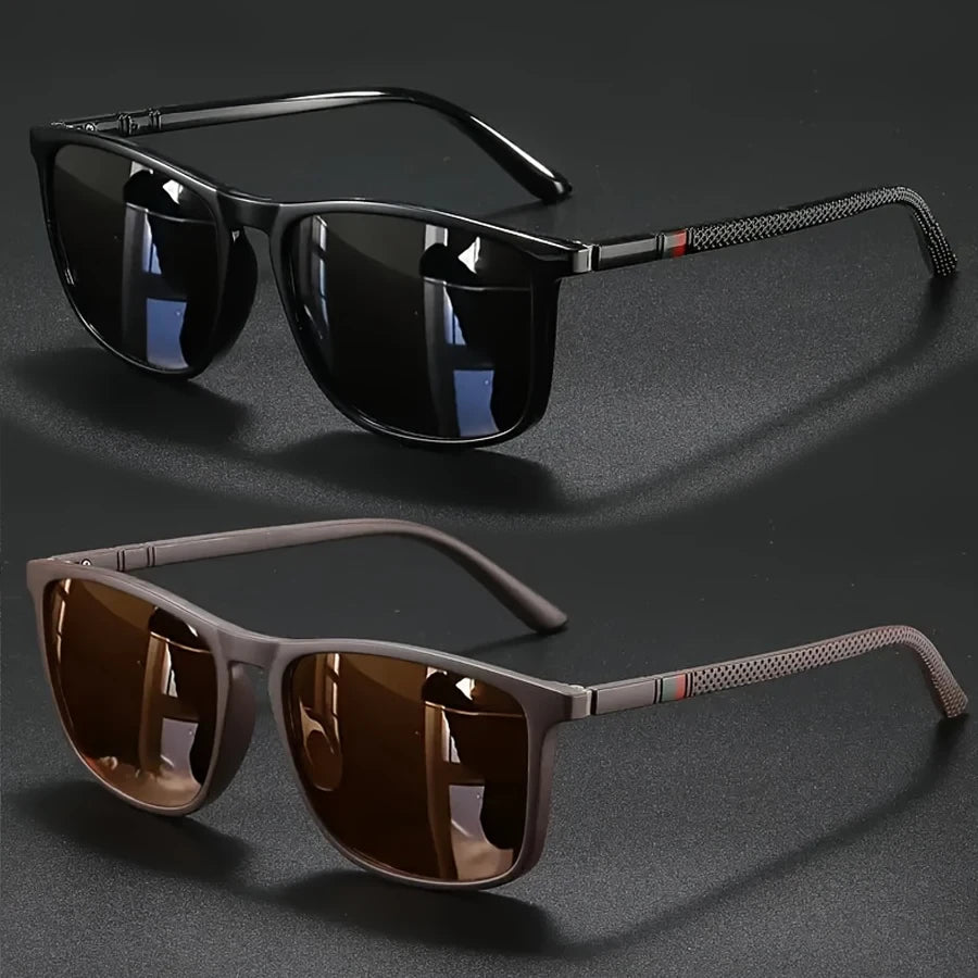 Vintage Square Cycling Sunglasses