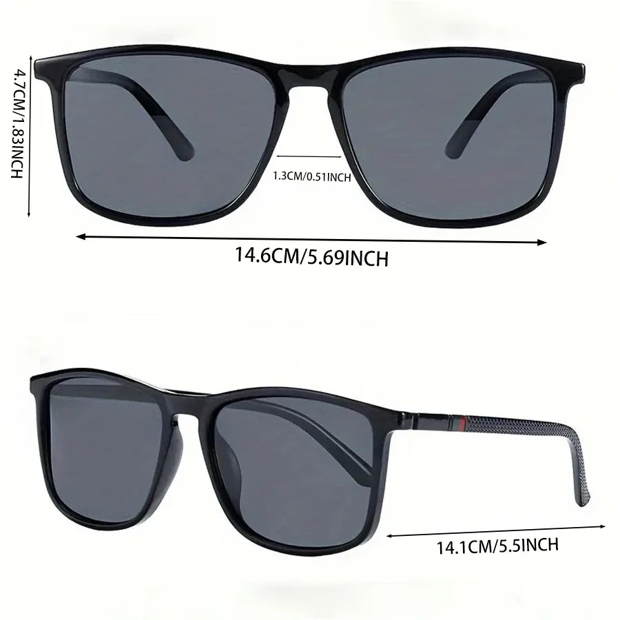 Vintage Square Cycling Sunglasses