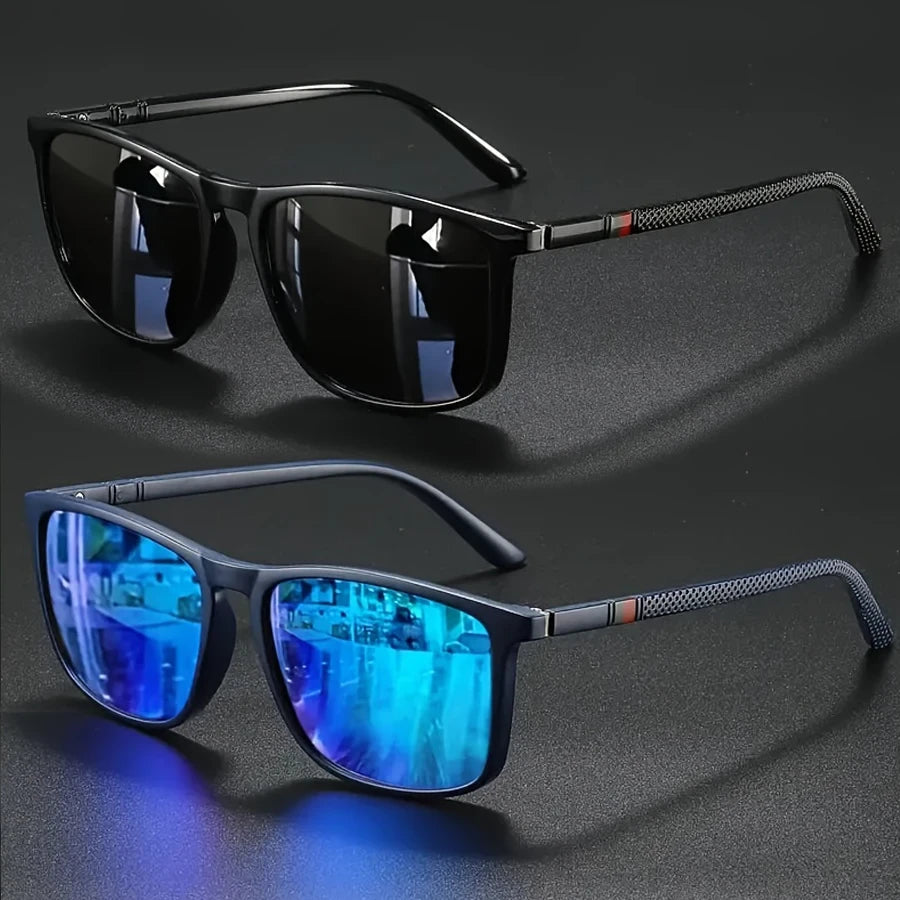 Vintage Square Cycling Sunglasses