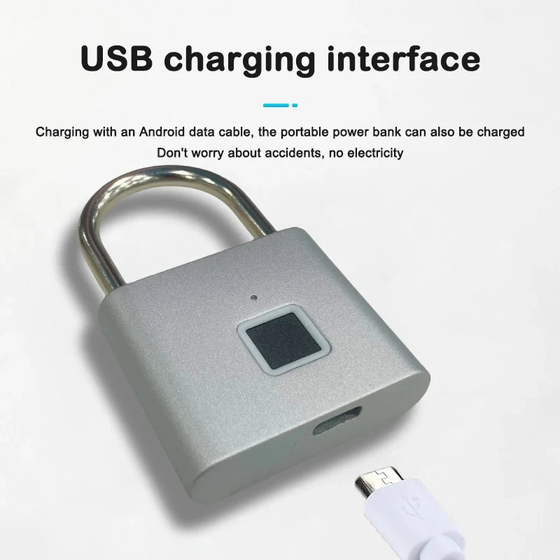 Fingerprint Waterproof Padlock