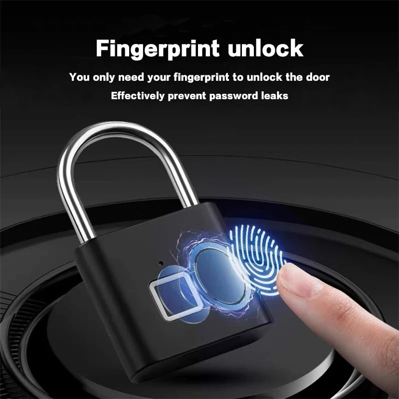 Fingerprint Waterproof Padlock