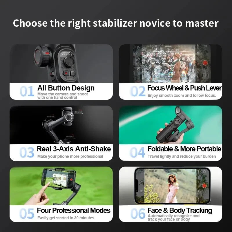Aochuan SmartXE Handheld Gimbal Stabilizer