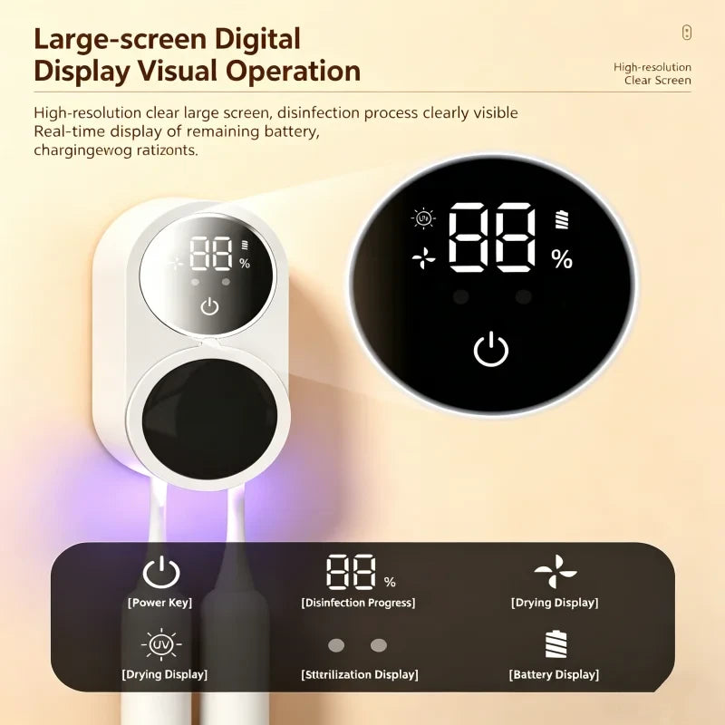 Portable UV Travel Toothbrush Sanitizer