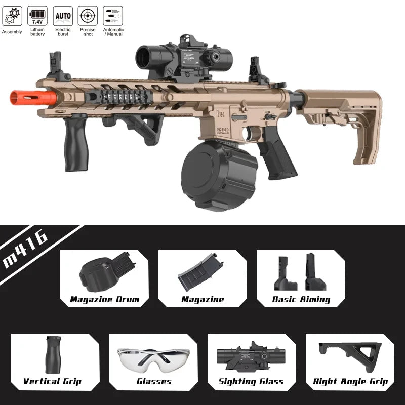 M4 Electric Gel Ball Blaster