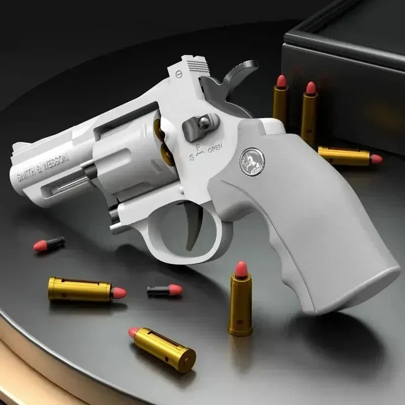Revolver Soft Bullet Toy Pistol