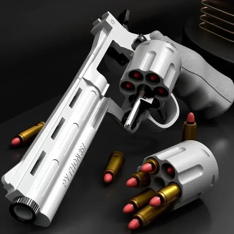 Revolver Soft Bullet Toy Pistol