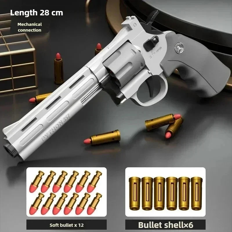 Revolver Soft Bullet Toy Pistol