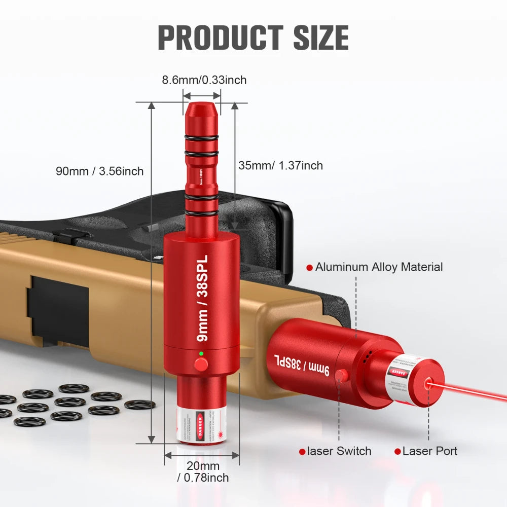 Laser Dry Fire Training Tool
