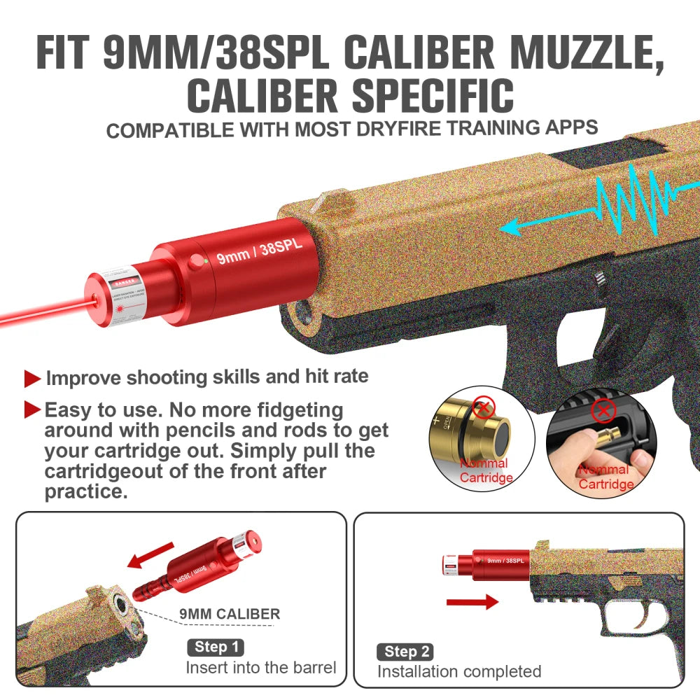 Laser Dry Fire Training Tool
