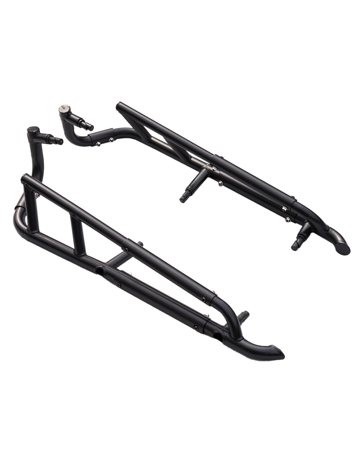 A & UTV PRO Nerf Bars for RZR XP 1000 2024 2025 2026, Heavy Duty Rock Sliders for Polaris RZR XP 1000 Accessories Combination Tree Kickers 2 Seat, Replace OEM# 2884472-458
