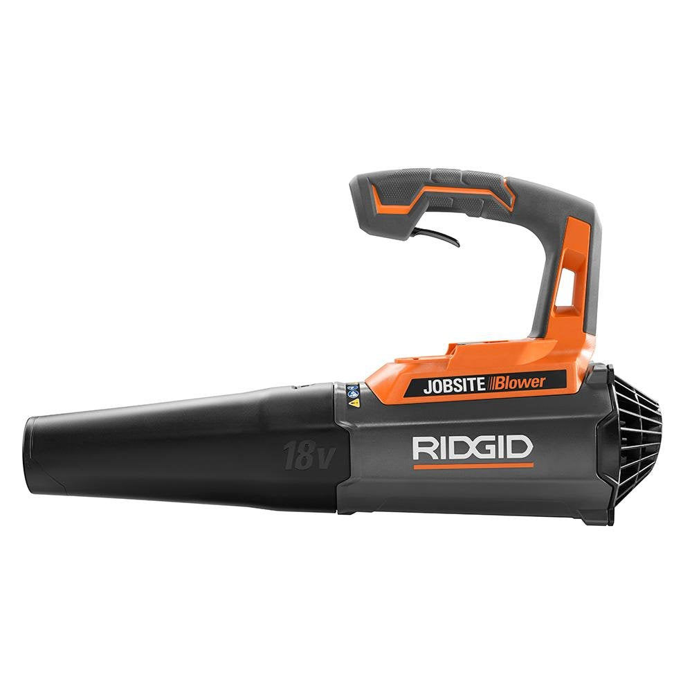 RIDGID 18V CORDLESS 105 MPH JOBSITE HANDHELD BLOWER TOOL ONLY R8604301B