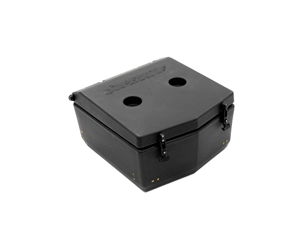 SuperATV Heavy Duty Insulated Rear UTV Cooler/Cargo Box for Can-Am Maverick Sport 1000 2019+ | 30 Liter Capacity