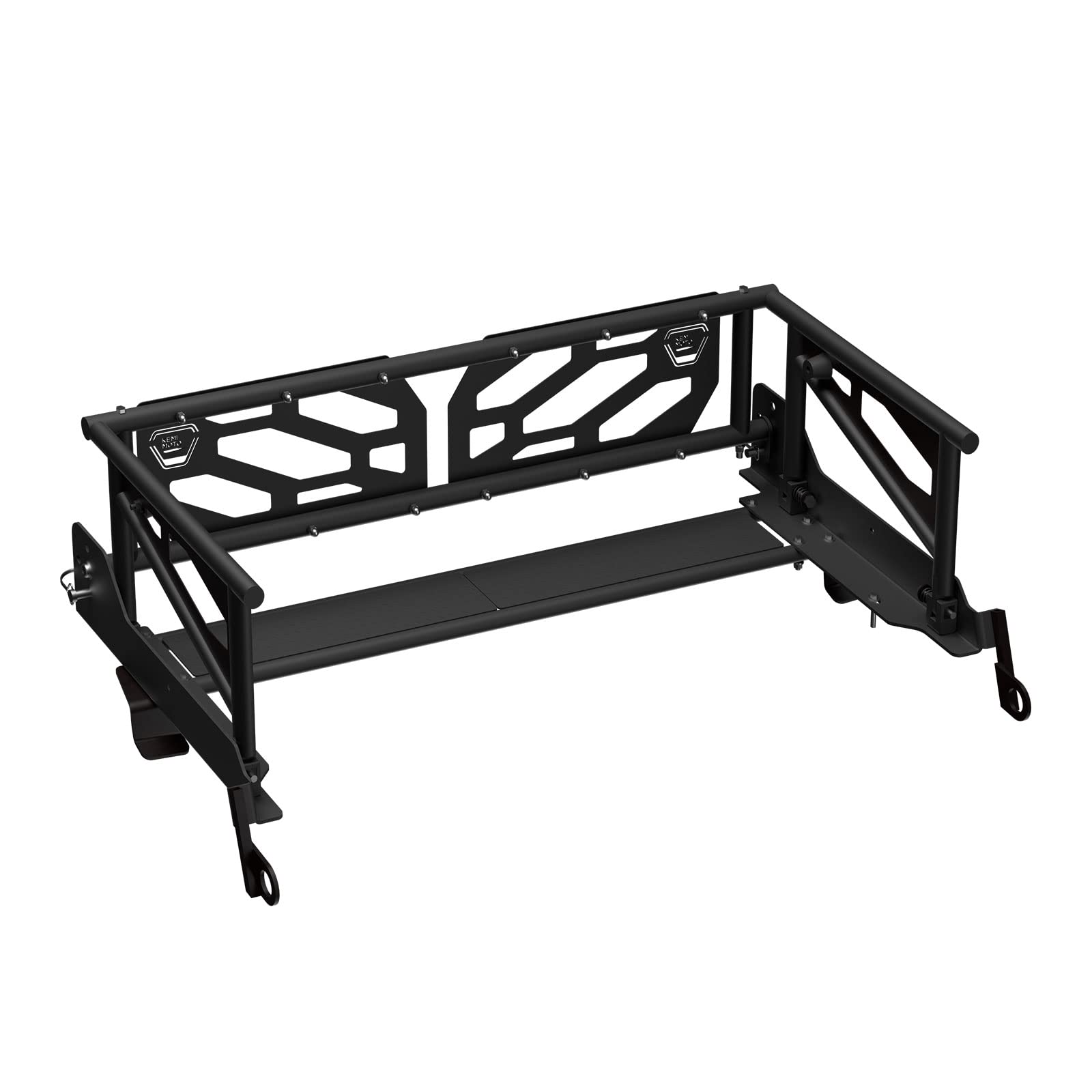 KEMIMOTO UTV Bed Extender Compatible with Pioneer 700-4 2014+/Pioneer 1000-5 2016+, Durable Steel Cargo Tailgate Extender Cargo Gate Accessories