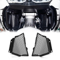 PANICAL Front Heat Sink Radiator Guard Protective Cover Grid Net Water ank Protective Net For Honda Gold Wing GL1800 F6B 2018-2026 SUS304 Stainless Steel (Black)