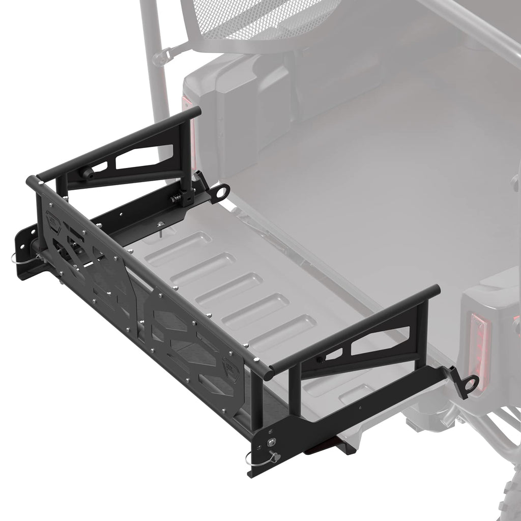 KEMIMOTO UTV Bed Extender Compatible with Pioneer 700-4 2014+/Pioneer 1000-5 2016+, Durable Steel Cargo Tailgate Extender Cargo Gate Accessories