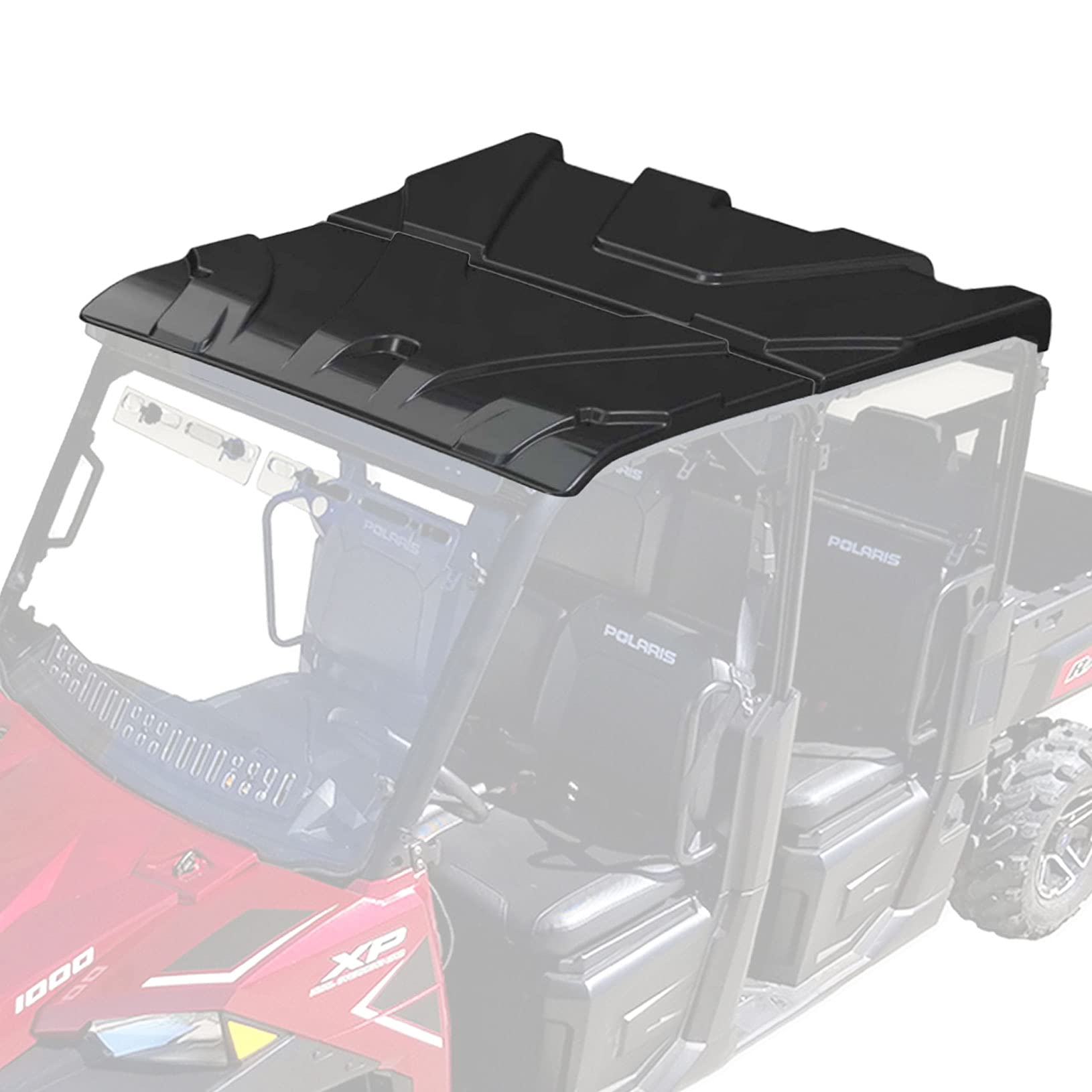 Plastic Panel Roof Compatible with 2013-2021 Polaris Ranger Full Size 1000 Diesel XP 900 XP 570 Crew 4 Seats Model
