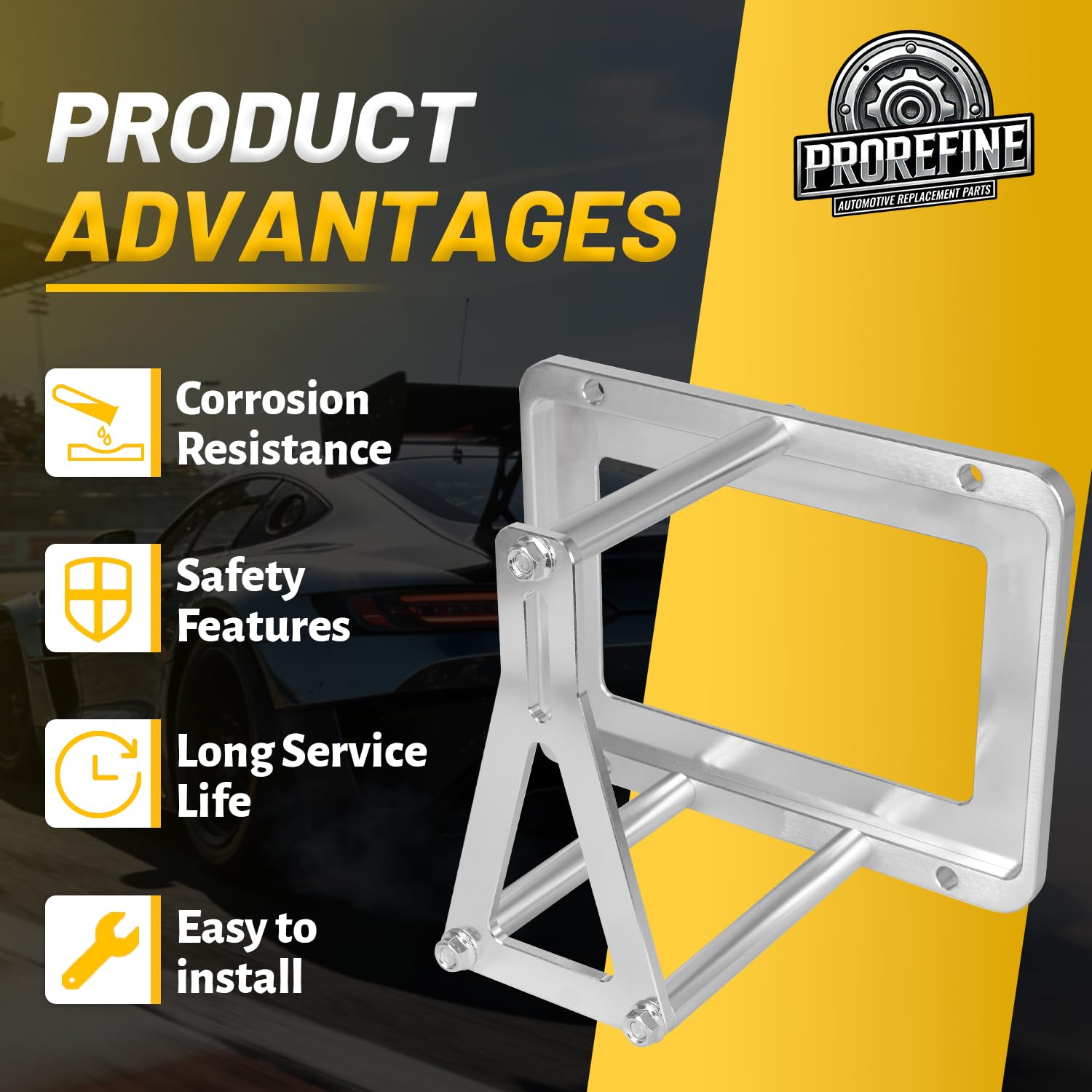 Battery Tray Trunk Battery Hold Down Bracket Compatible with Optima Blue Yellow Red Top 34M D34M D34 D34/78 34 34/78