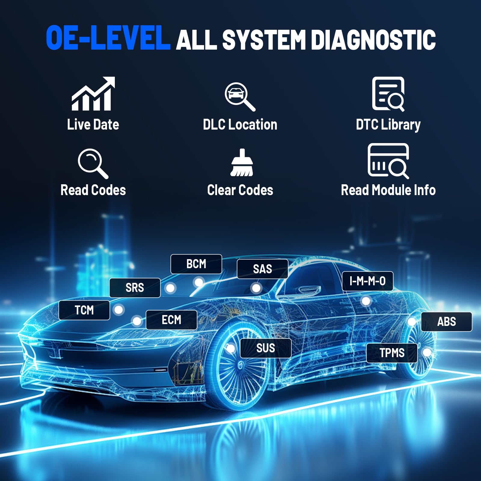 TOPDON ArtiDiag600 Pro, OBD2 Scanner Diagnostic Tool for All Systems, Code Reader Scan Tool with 9 Essential Maintenance Functions, Upgraded Version of AD600S/AD500, Lifetime Free Update