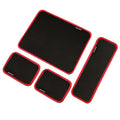 AIUITIO 4PC Flexible Magnetic Tool Mat,3 Sizes Flexible Magnetic Tool Holder - Thin Profile Perfect for Toolbox Drawers - Tool Holder Conforms to Body Panels