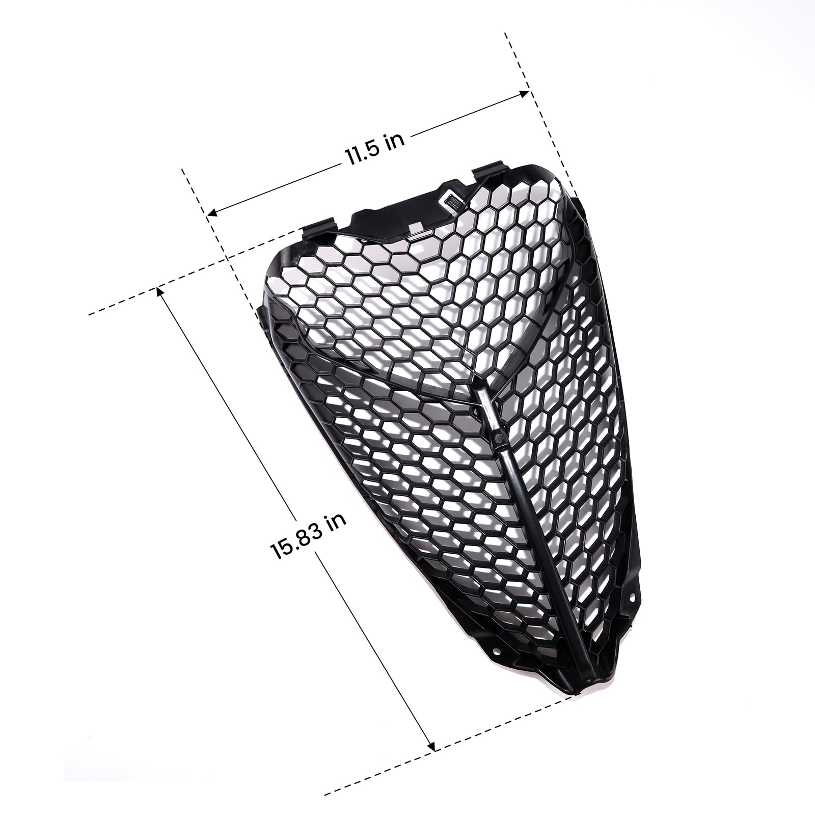 Raptor 700 700R Mesh Grill Radiator Guard Protector 13-25, Front Plastic Radiator Shield Grille Cover for Yamaha Raptor 700 700R 2013-2025 Accessories, Replace OEM #1PE-E2467-00-00