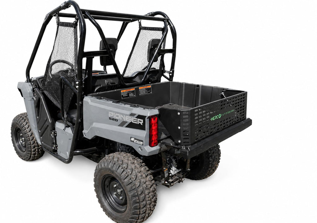 Herc Outdoors Tailgate Extender for the Pioneer 520 UTV – Heavy-Duty Bed Extension for Increased Cargo Capacity – Utility Cargo Support Rack