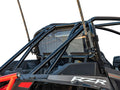 SuperATV Clear Heavy Duty Rear Windshield for 2018-2021 Polaris RZR XP Turbo S / XP 4 Turbo S | 1/4" Thick Polycarbonate 250x Stronger Than Glass | Protects From Flying Mud and Debris | USA Made