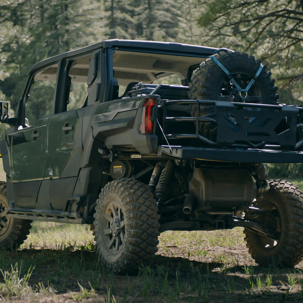 Polaris Heavy Duty Kick Out Rock Sliders, for Xpedition Models - 2884497-458
