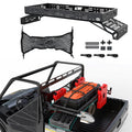 NIXFACE UTV Cargo Rack Aluminum Adjustable W/Cargo Net