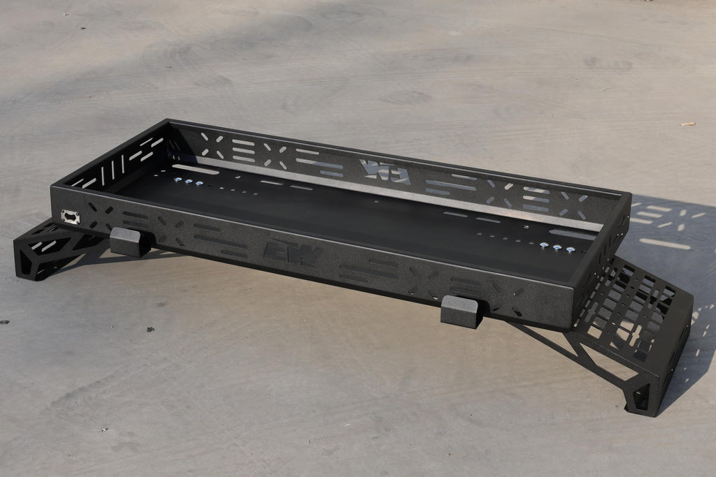 NIXFACE UTV Cargo Rack Aluminum Adjustable W/Cargo Net