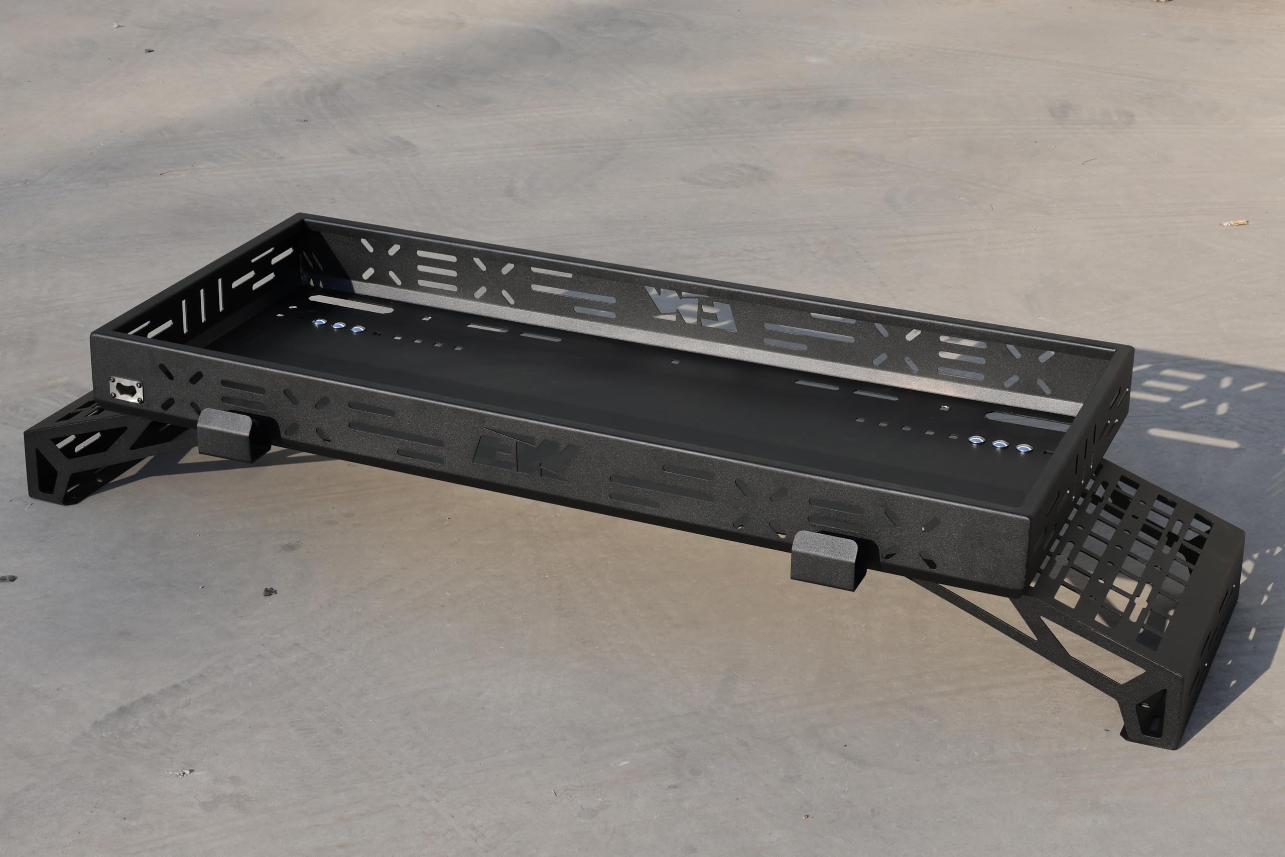 NIXFACE UTV Cargo Rack Aluminum Adjustable W/Cargo Net