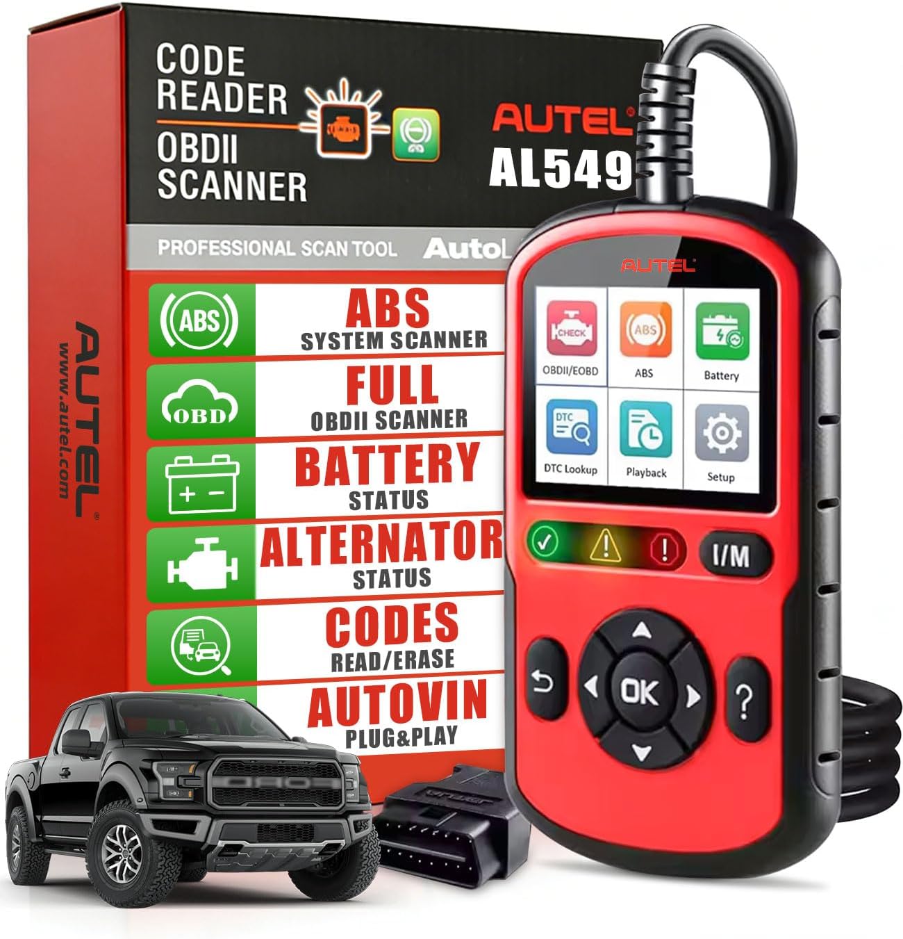 Autel OBD2 Scanner AutoLink AL549
