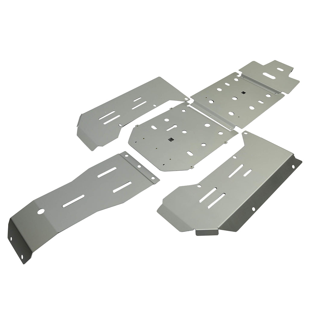 KUAFU Full Chassis Skid Plate Compatible with 2016-2018 Yamaha YXZ 1000R Aluminum Skid Plate Protective Armor