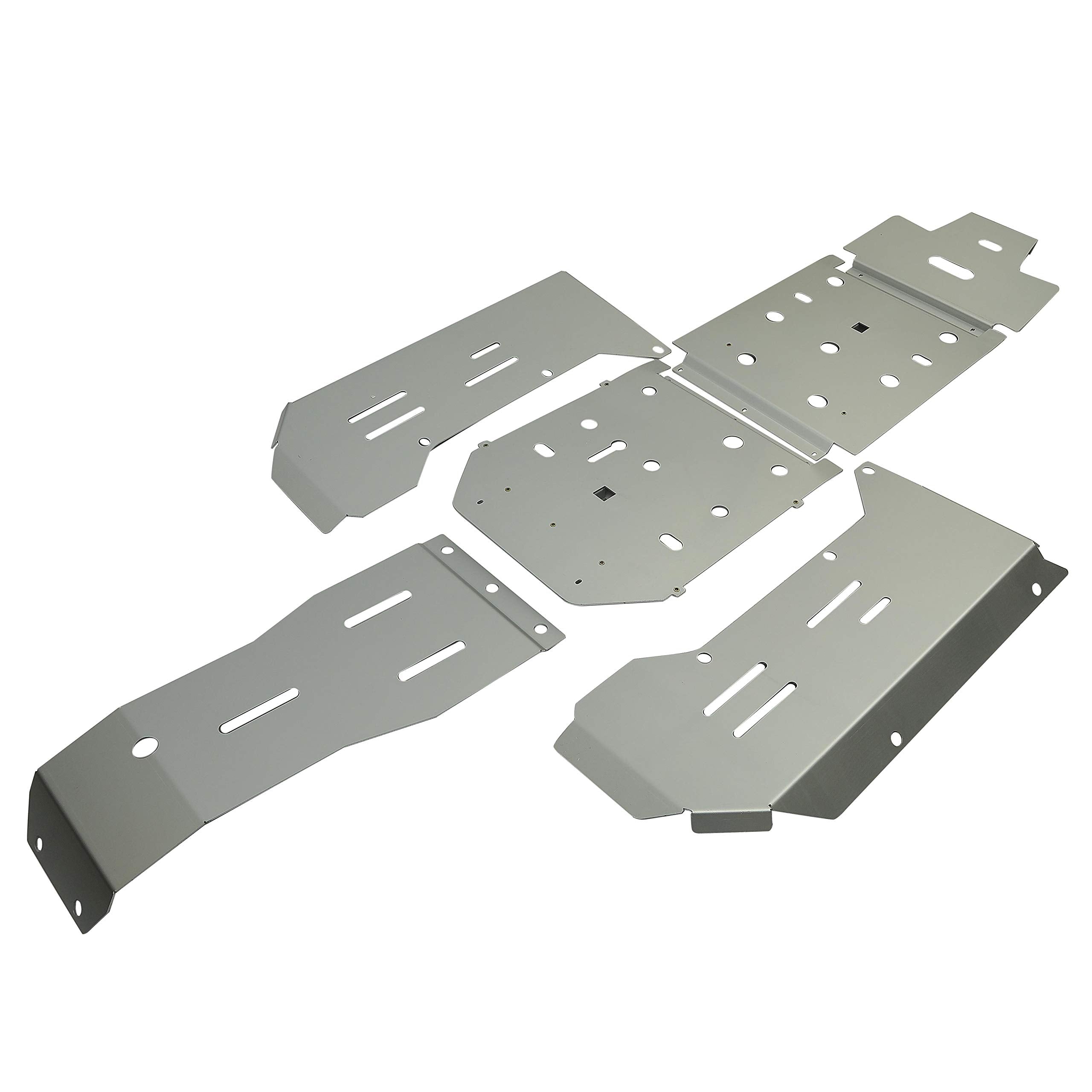 KUAFU Full Chassis Skid Plate Compatible with 2016-2018 Yamaha YXZ 1000R Aluminum Skid Plate Protective Armor