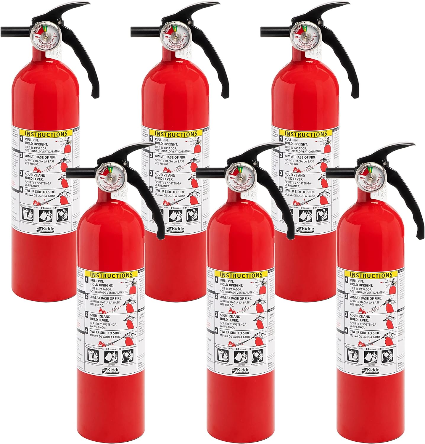Kidde Basic 110 Fire Extinguisher for Home