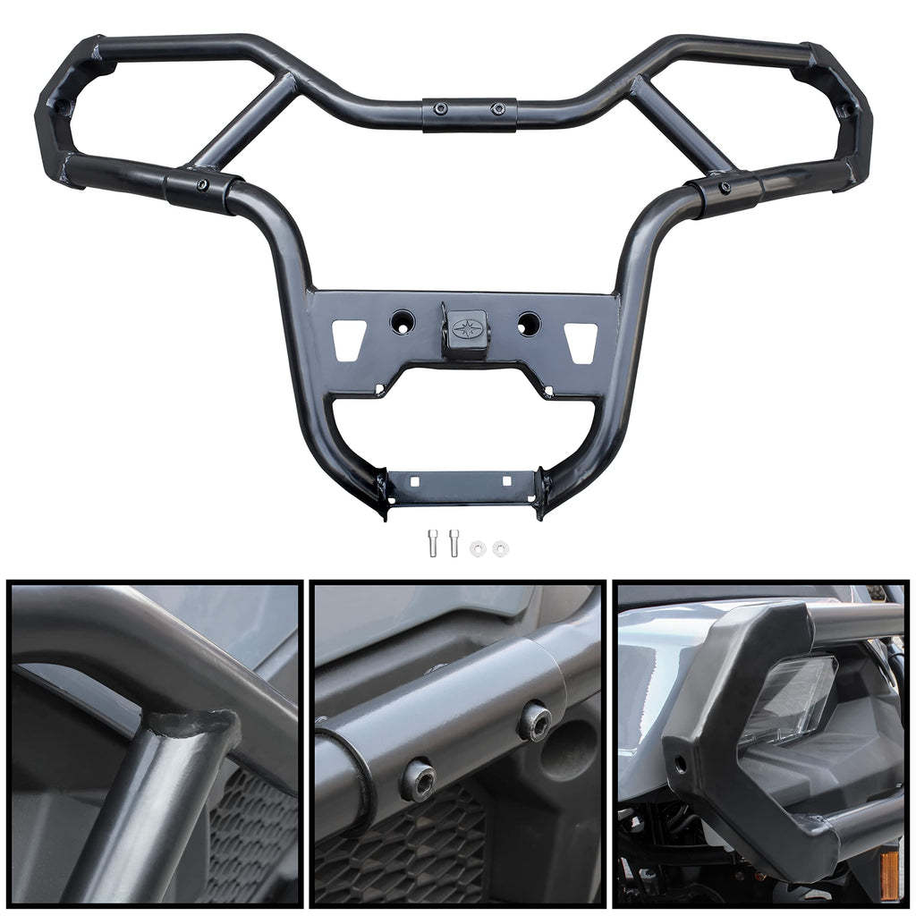 SAUTVS Front Bumper for Sportsman 570 450 H.O. 21-26, Upper Front Brush Guard Bumper Protector Trail Brushguard for Polaris Sportsman 570 450 2021-2026 Accessories (Replace #2884844)
