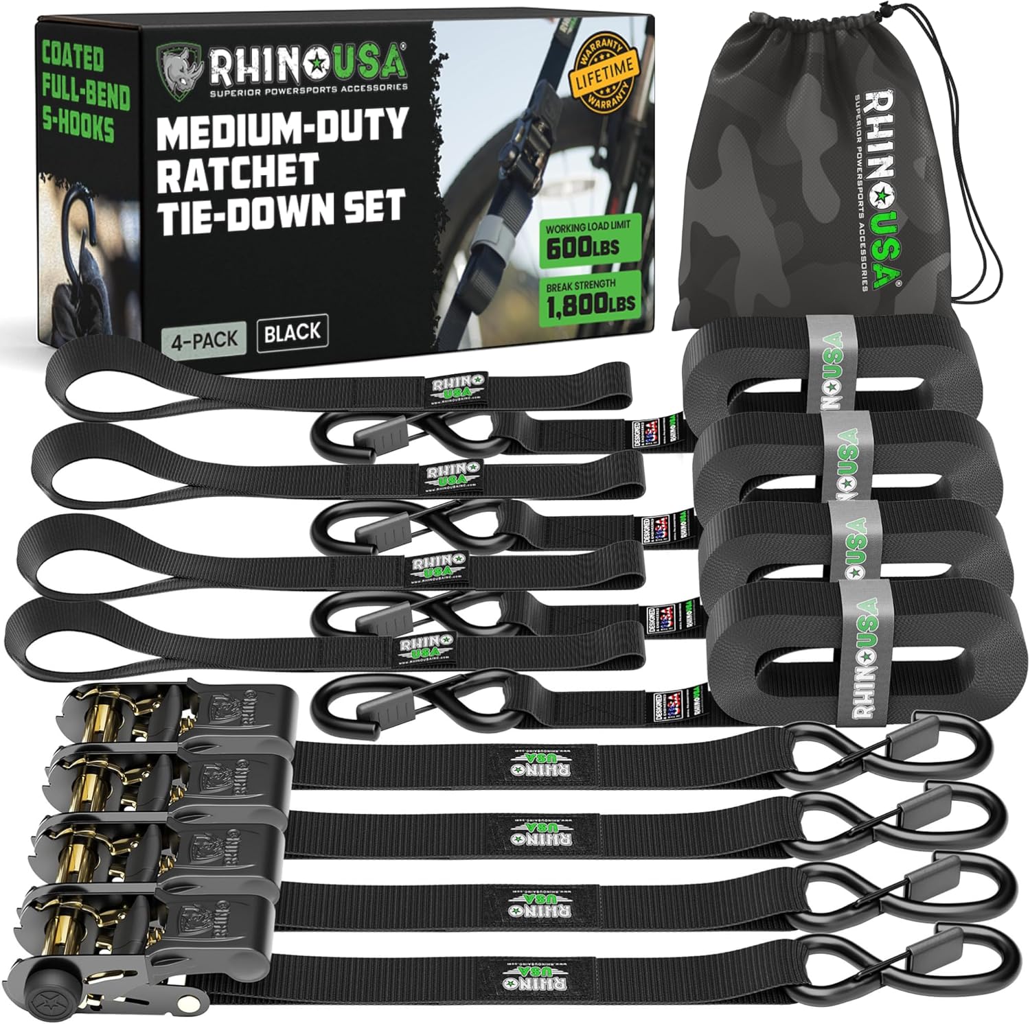 Ratchet Tie-Down Straps