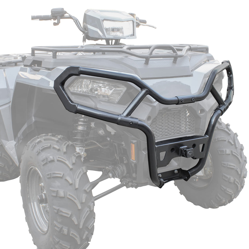 SAUTVS Front Bumper for Sportsman 570 450 H.O. 21-26, Upper Front Brush Guard Bumper Protector Trail Brushguard for Polaris Sportsman 570 450 2021-2026 Accessories (Replace #2884844)