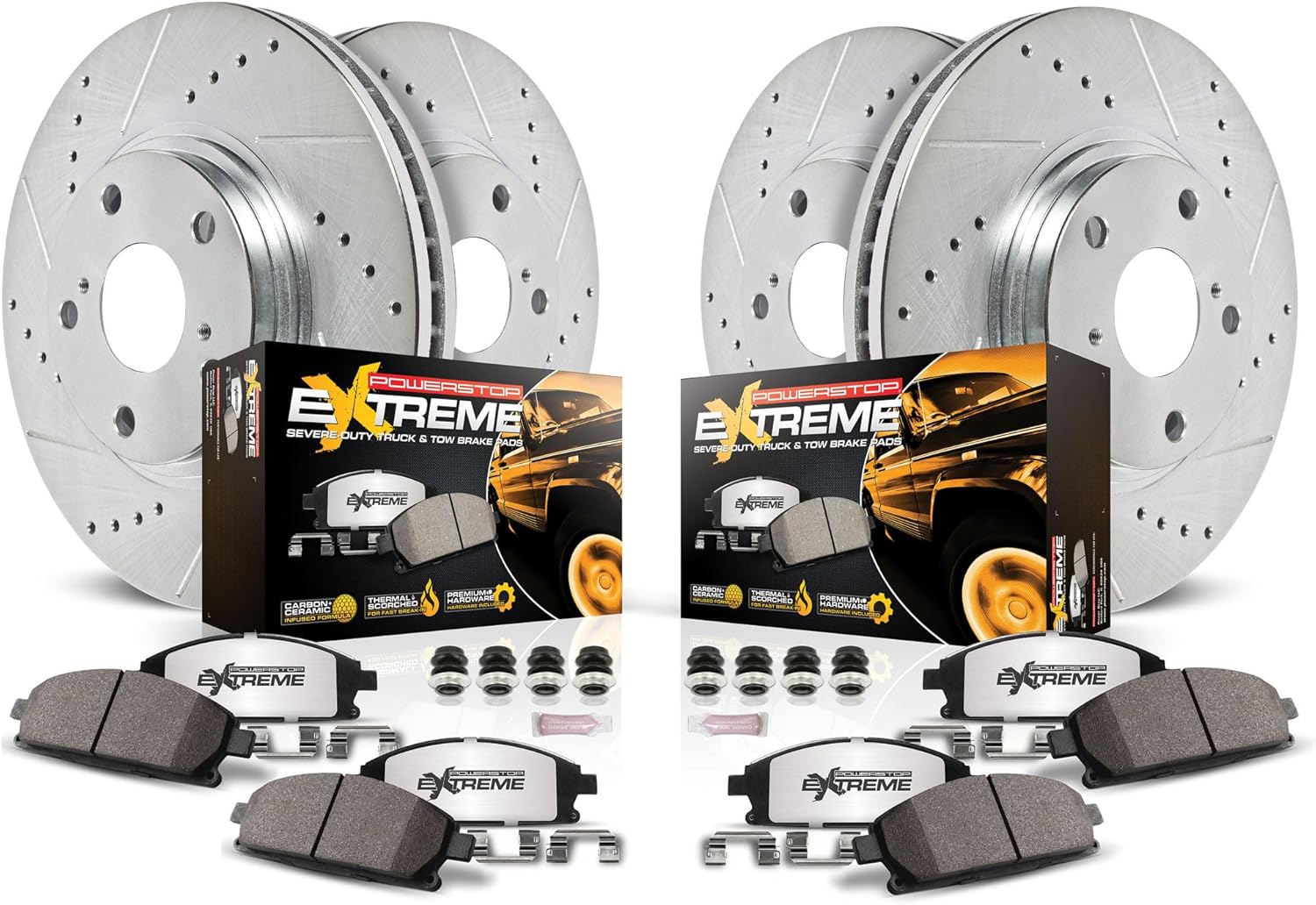 PowerStop Front & Rear Brake Kit