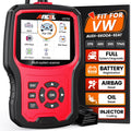 ANCEL VD700 OBD2 Diagnostic Code Reader Scan Tool Fit for Volkswagen Audi VW Skoda Seat, All Functions OBD11 Scanner for VAG Vehicles with Battery Registration EPB Reset (Upgraded VD500)