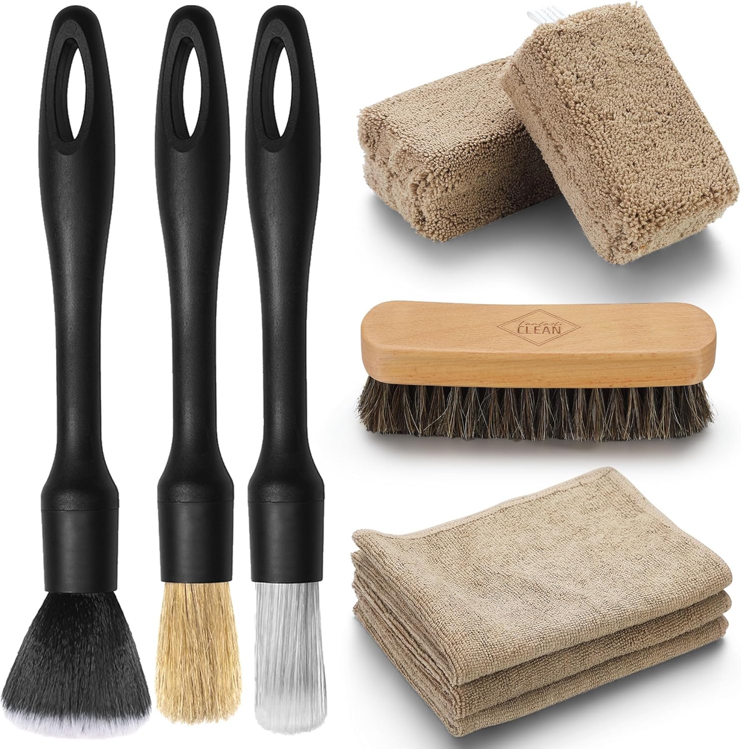 Fantasticlean 9PCS Car Interior Detailing Set