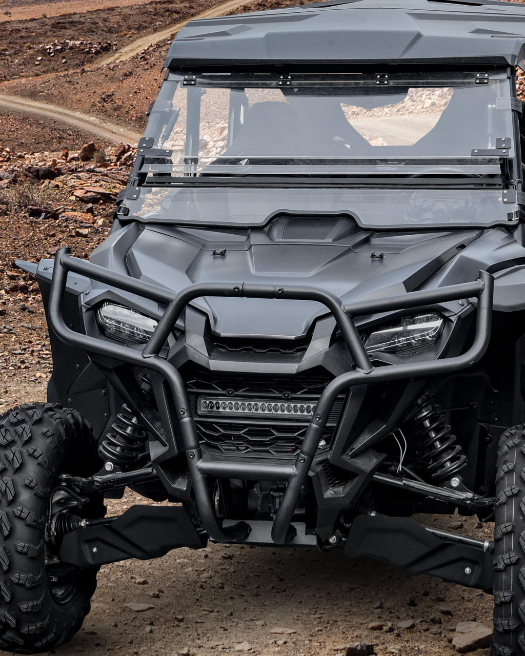 SAUTVS Front Bumper Guards for Honda Talon 1000, Combined Brush Guard Bumper Brushguard Protector for Honda Talon 1000R 1000X 1000X-4 2022-2025 Accessories