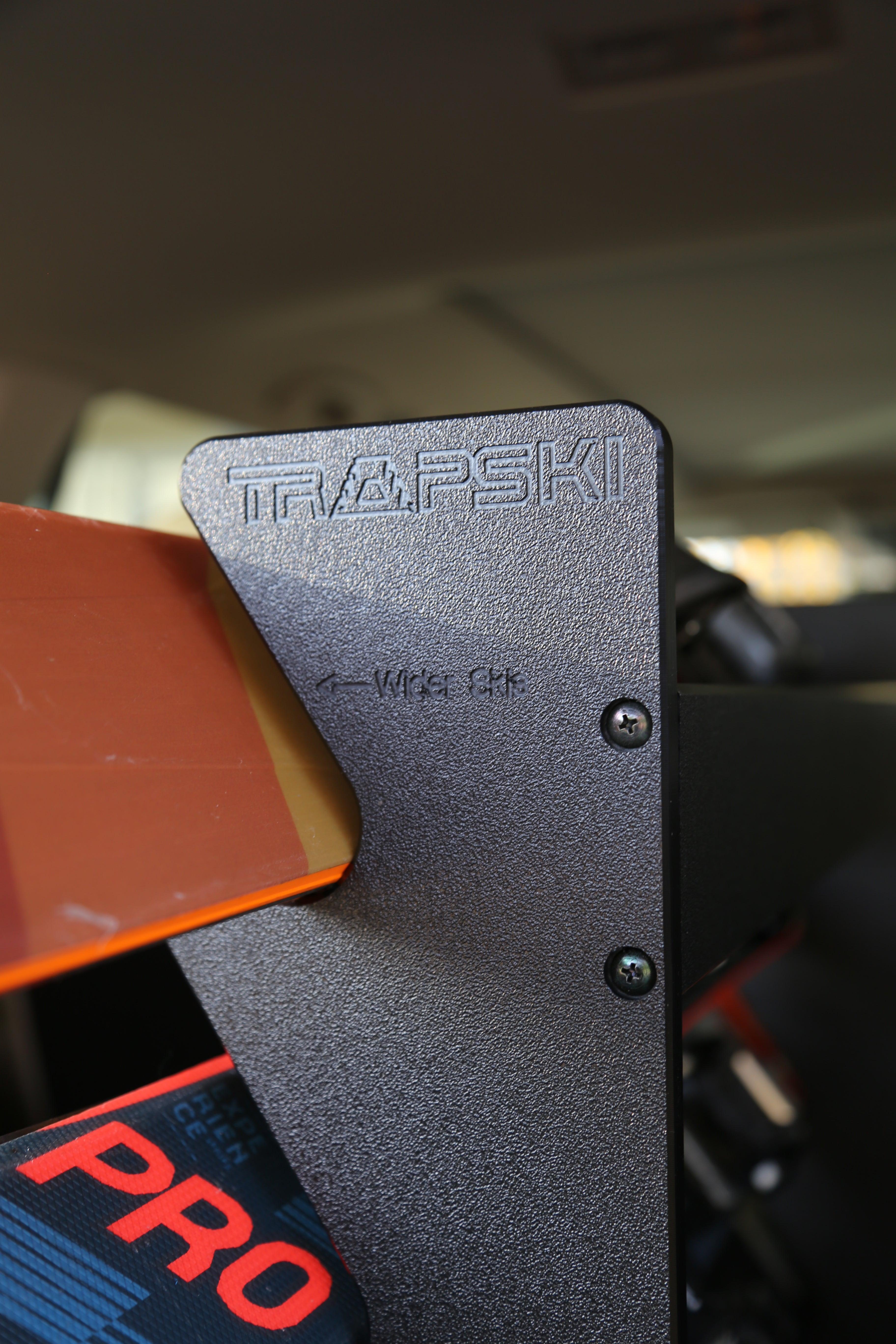 The TRAPSKI Tower with Security Strap | Internal Ski Mobile Rack | SUVs, Vans, Crossovers, Hatchbacks | Third Row SUVS